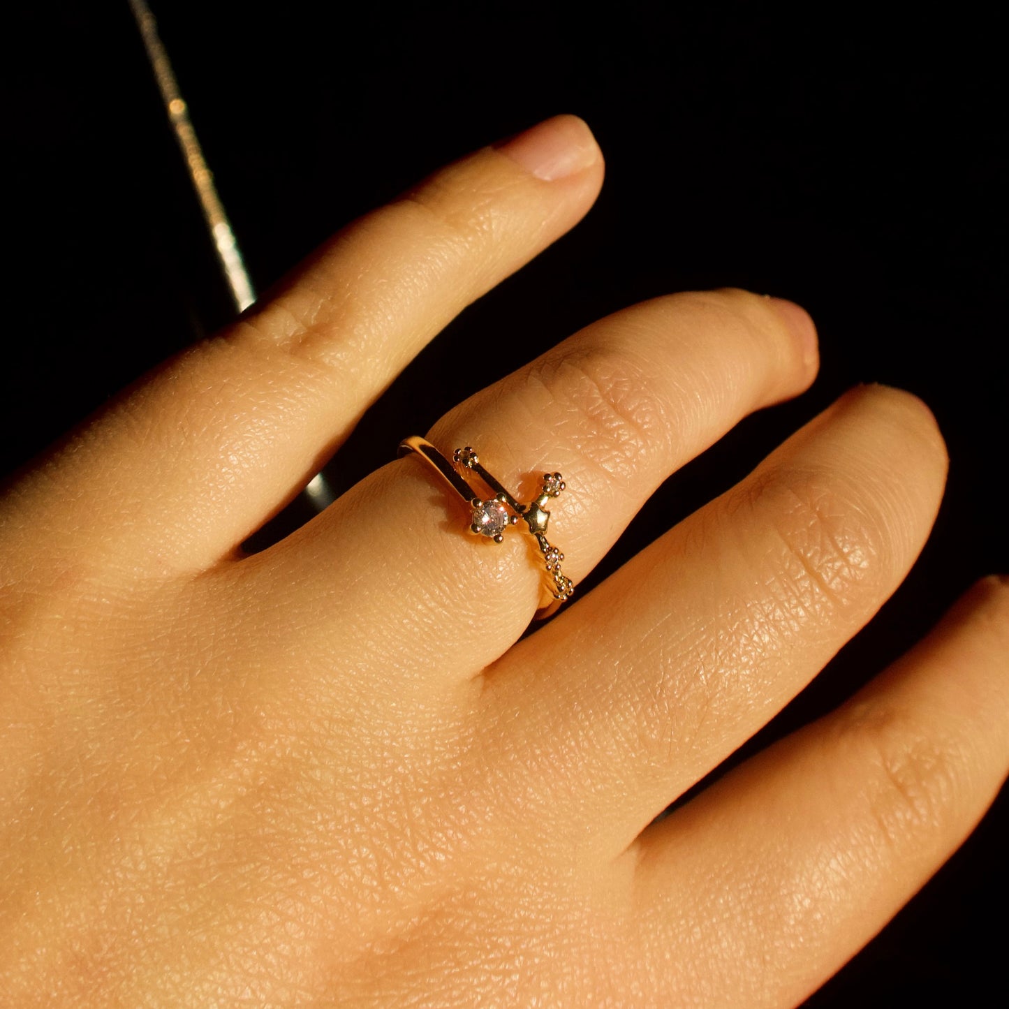 Aries Constellation Ring