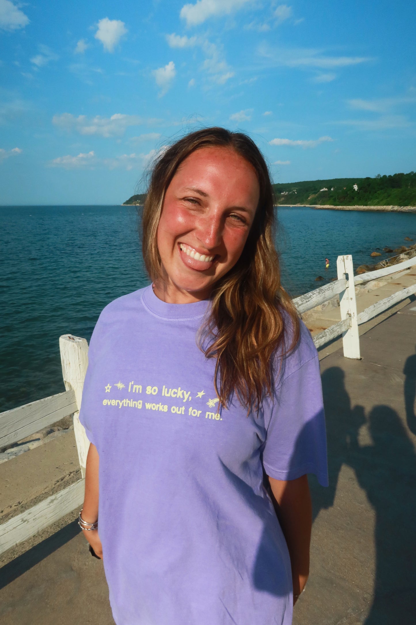 Lucky Shirt in Purple