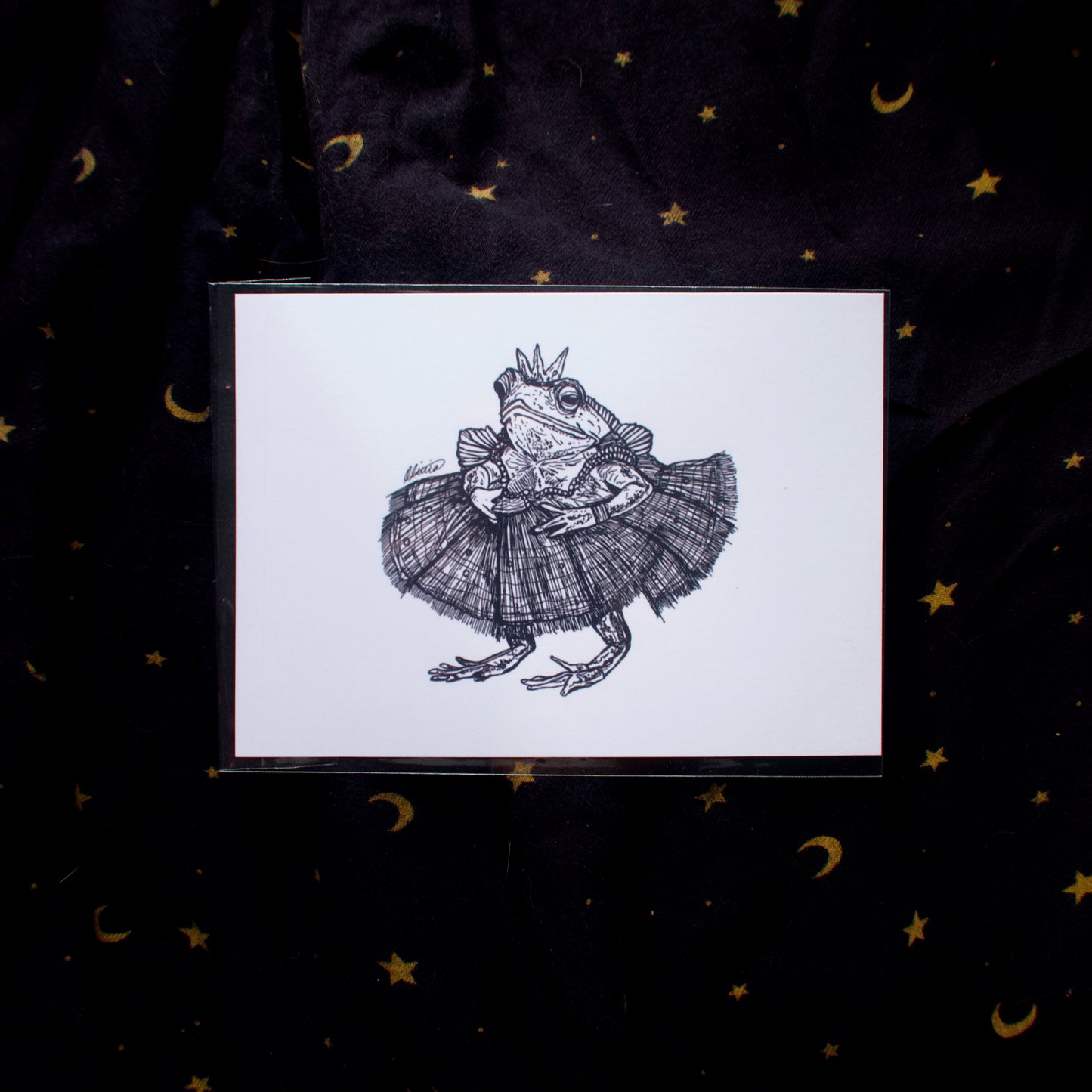 Toad Queen Mini Print