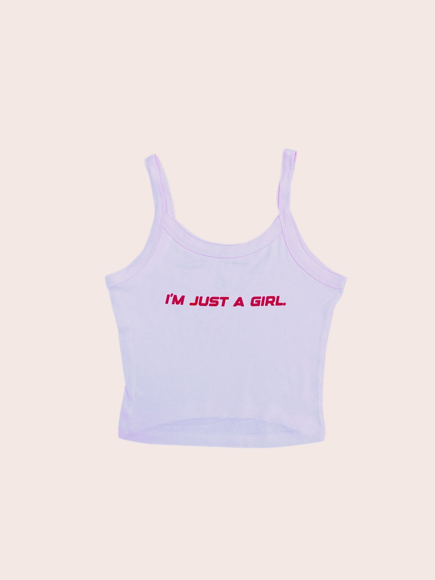 Just A Girl Tank Top