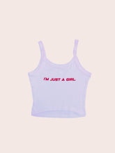 Load image into Gallery viewer, Just A Girl Tank Top
