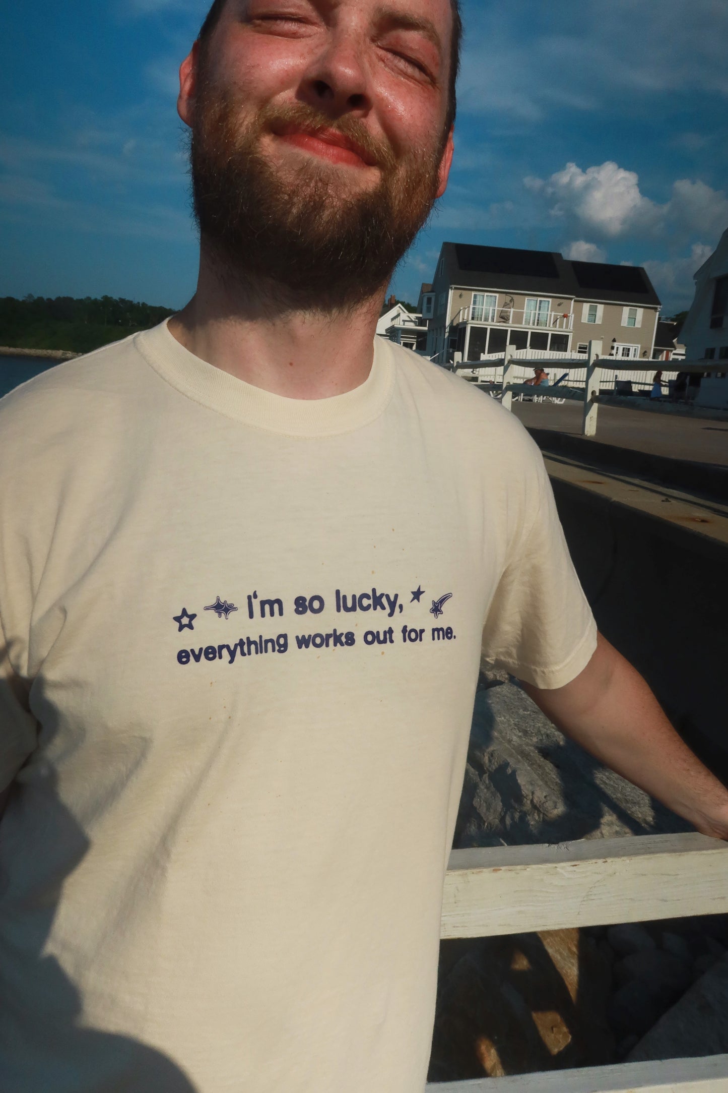 Lucky Shirt in Cream