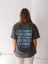 Load image into Gallery viewer, Self Love Shirt in Dark Gray
