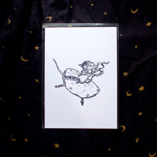 Angelina Ballerina Mini Print