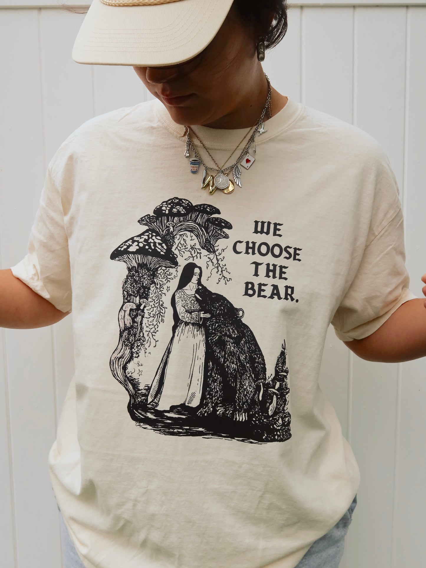 The Bear Shirt in Cream