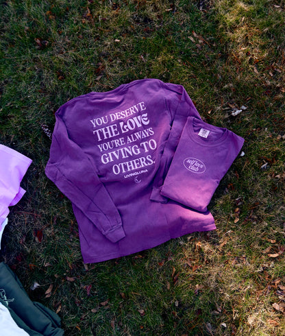 Self Love Long Sleeve in Plum