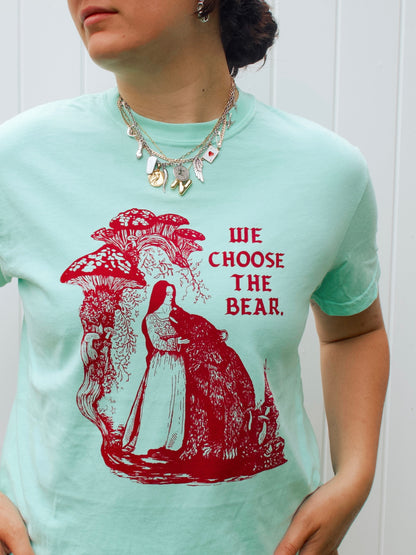The Bear Shirt in Mint