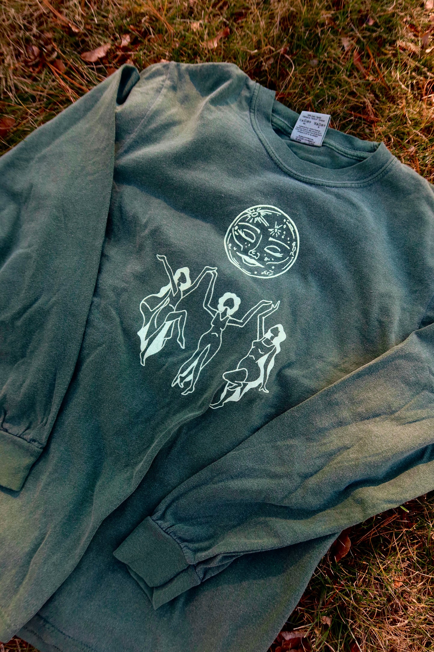 Moon Magic Long Sleeve in Green