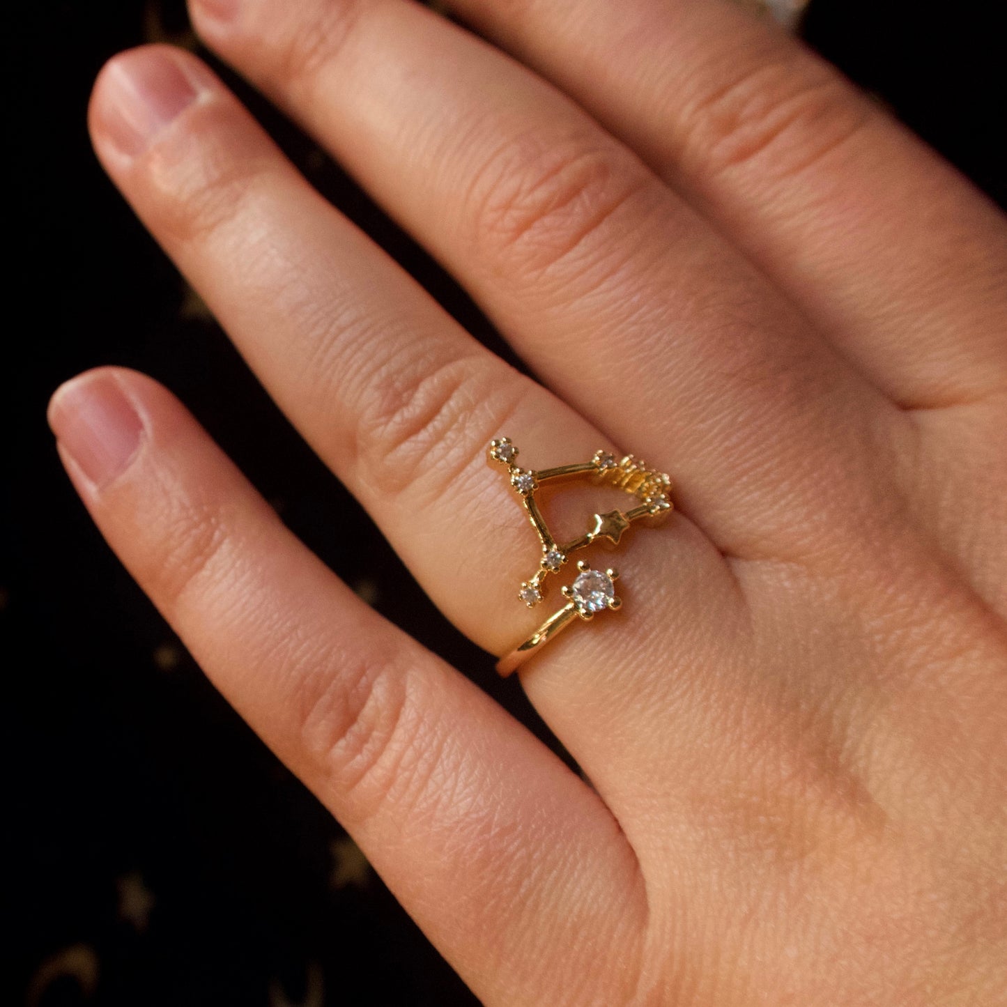 Sagittarius Constellation Ring