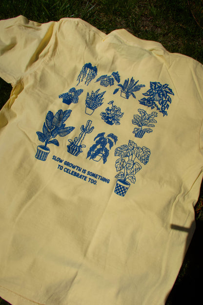 Plant Lover Shirt in Butter