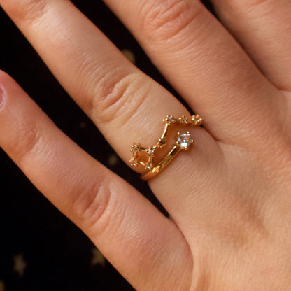 Pisces Constellation Ring