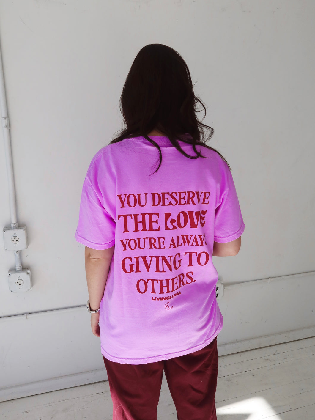Self Love Shirt in Pink
