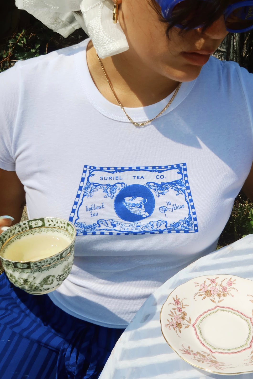 The Suriel Tea Co Baby Tee