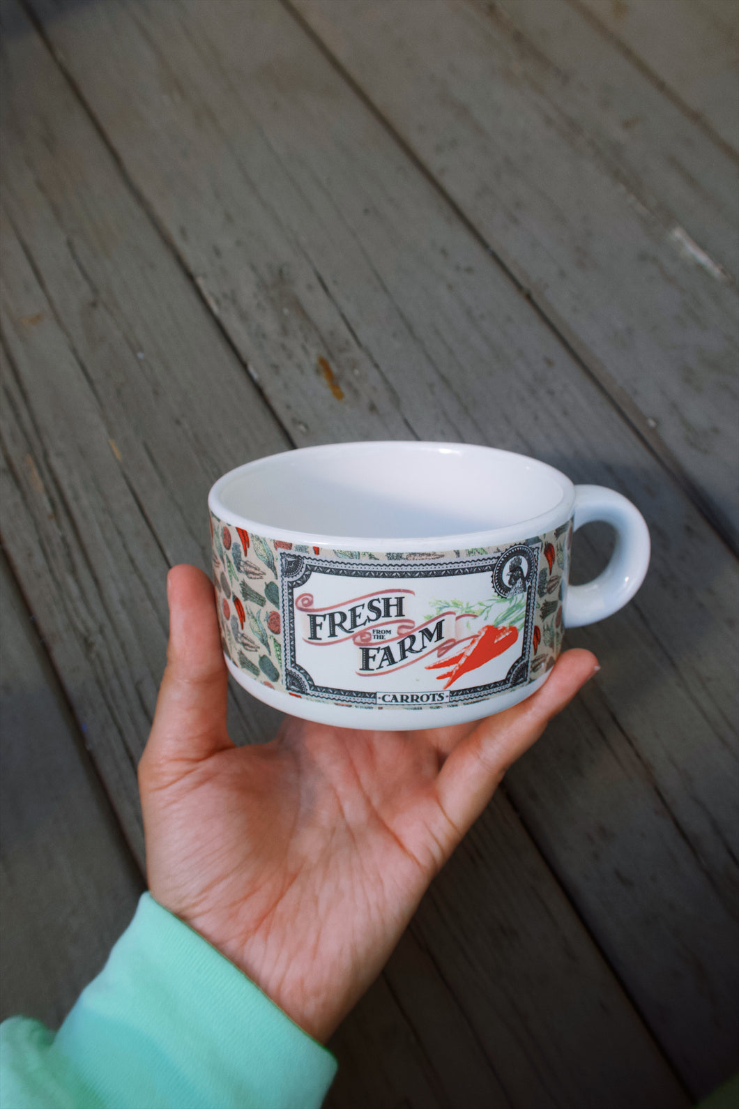 Vintage Farmhouse Soup Mug
