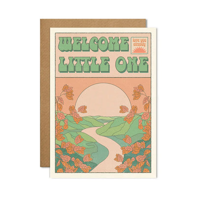 Welcome Little One Greeting Card