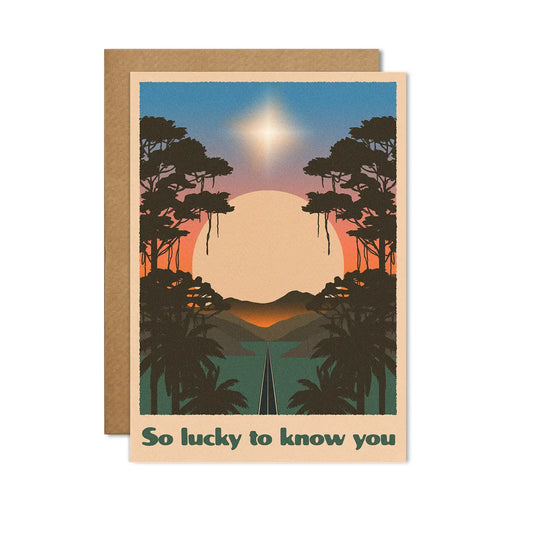 Lucky Greeting Card