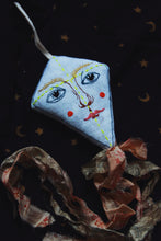 Load image into Gallery viewer, Flying Kite Cotton + Lavender Filled Ornament
