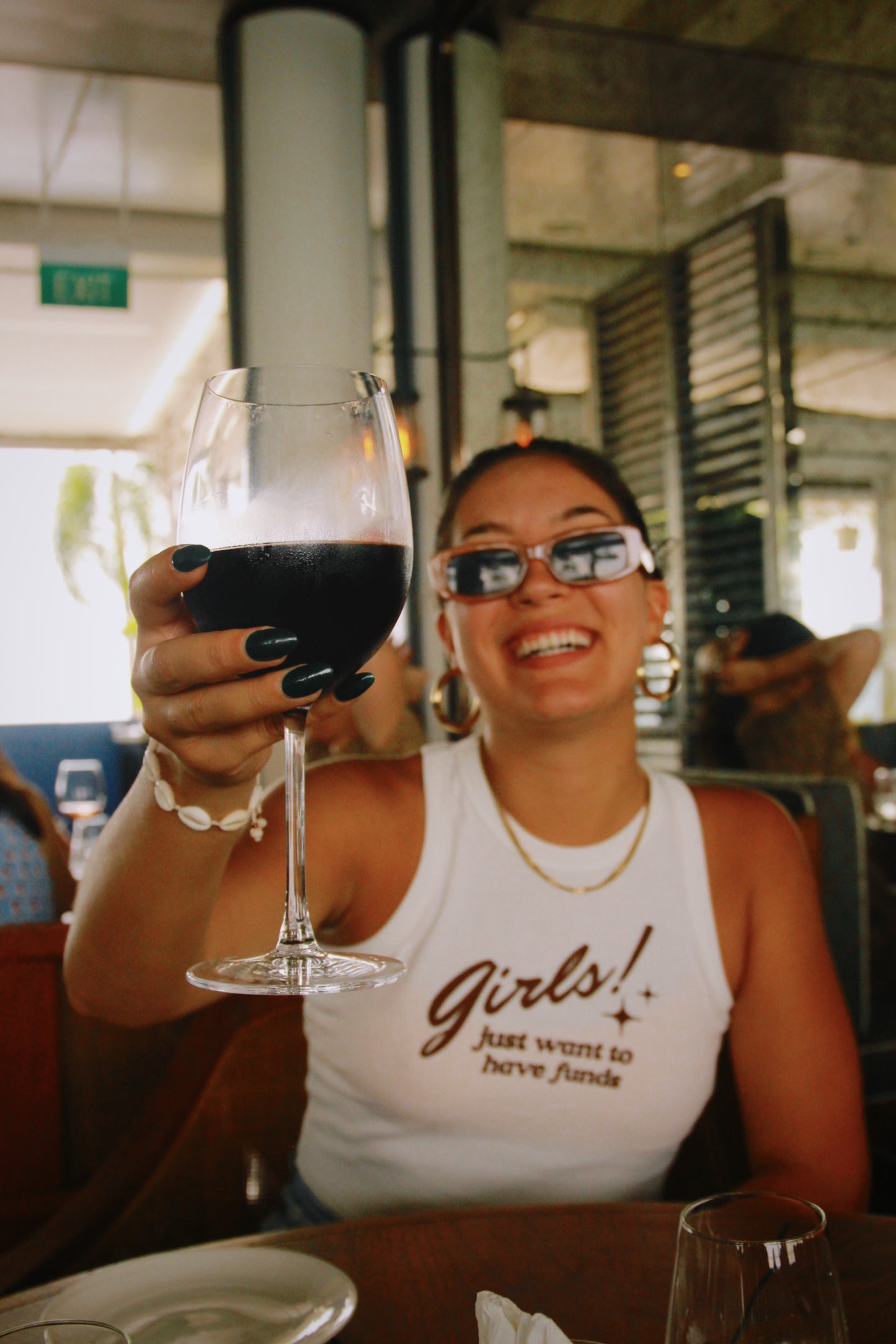 Girls Just Want To Have Funds Tank Top