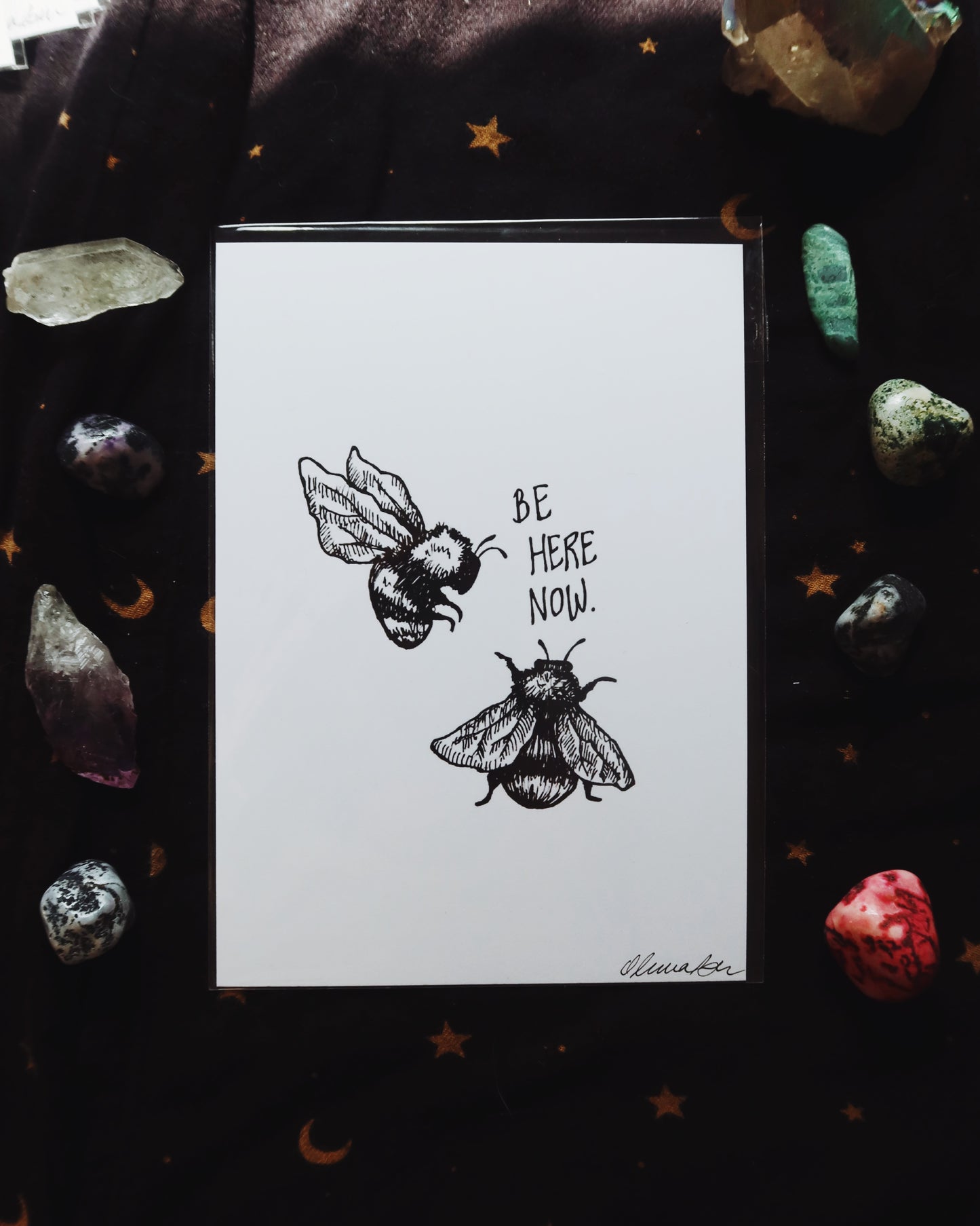 be here now mini print