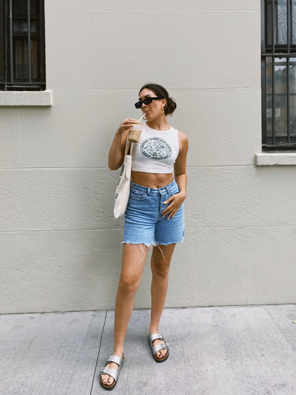 The Keep Growing Ribbed Tank Top