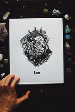 Load image into Gallery viewer, The Leo Zodiac Print
