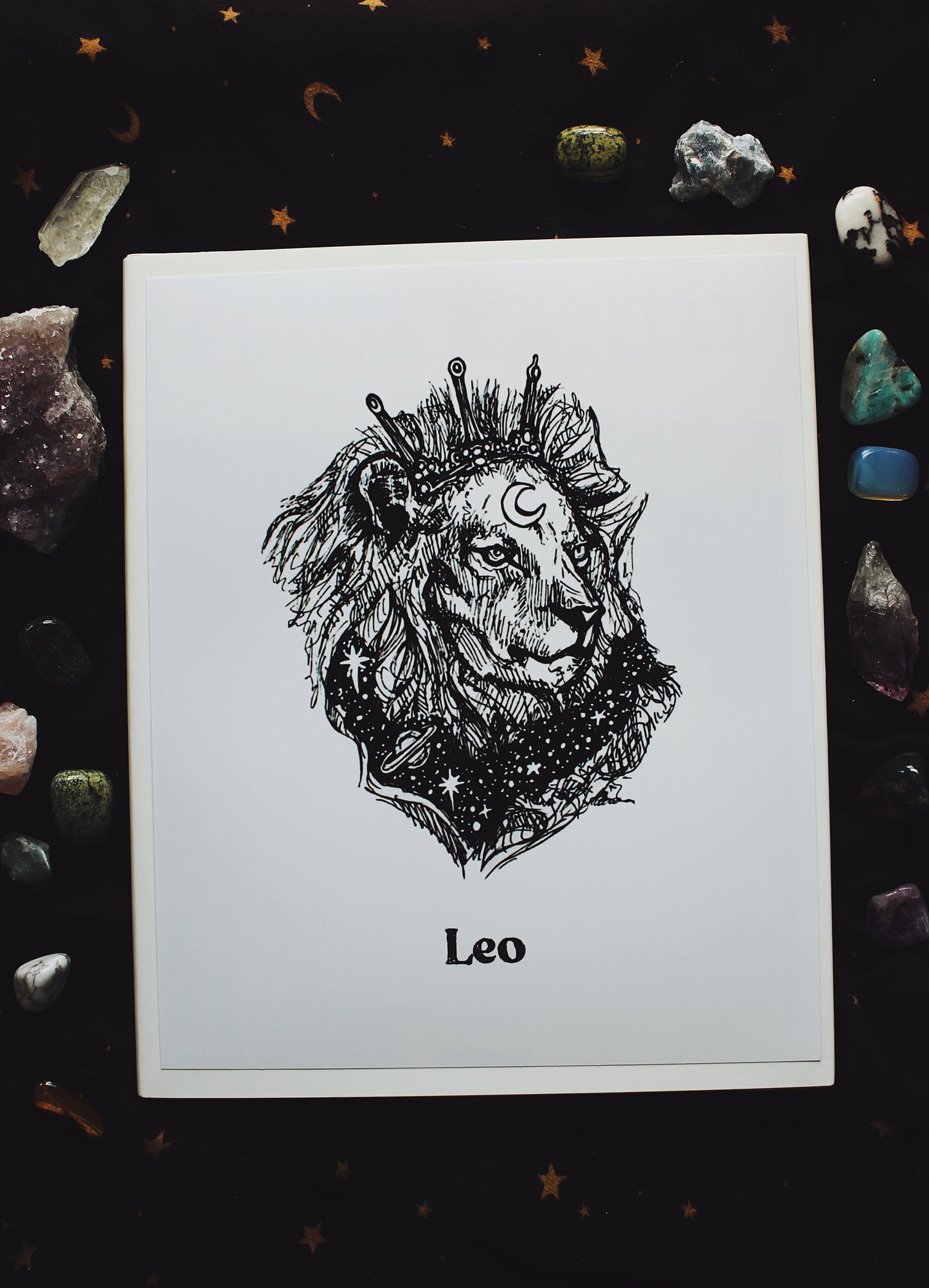 The Leo Zodiac Print