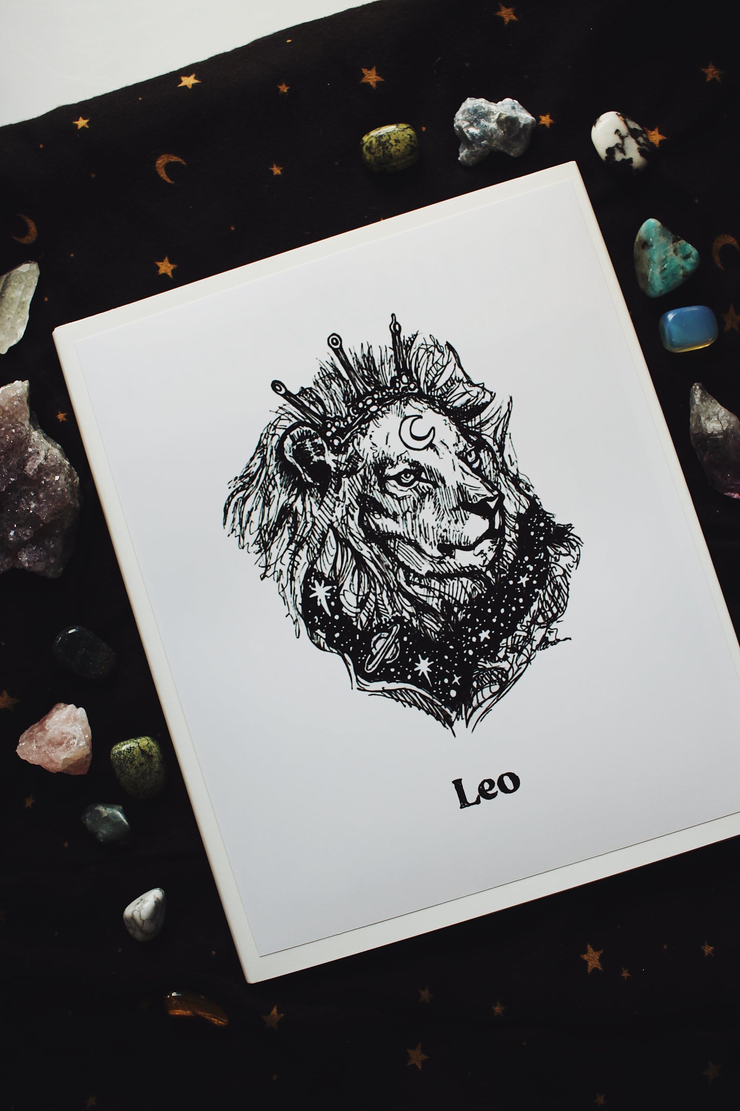 The Leo Zodiac Print