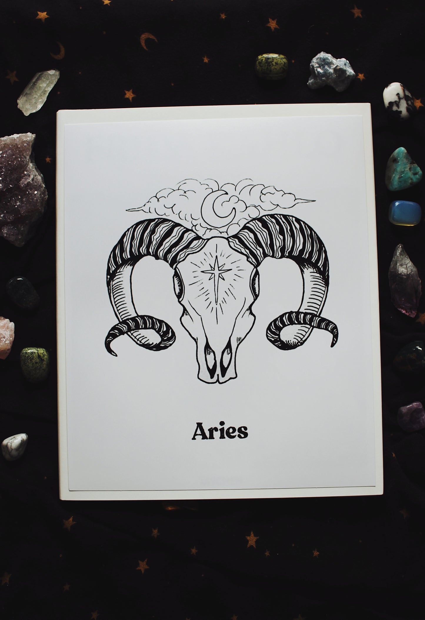 The Aries Zodiac Print