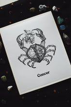 Load image into Gallery viewer, The Cancer Zodiac Print
