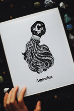 Load image into Gallery viewer, The Aquarius Zodiac Print
