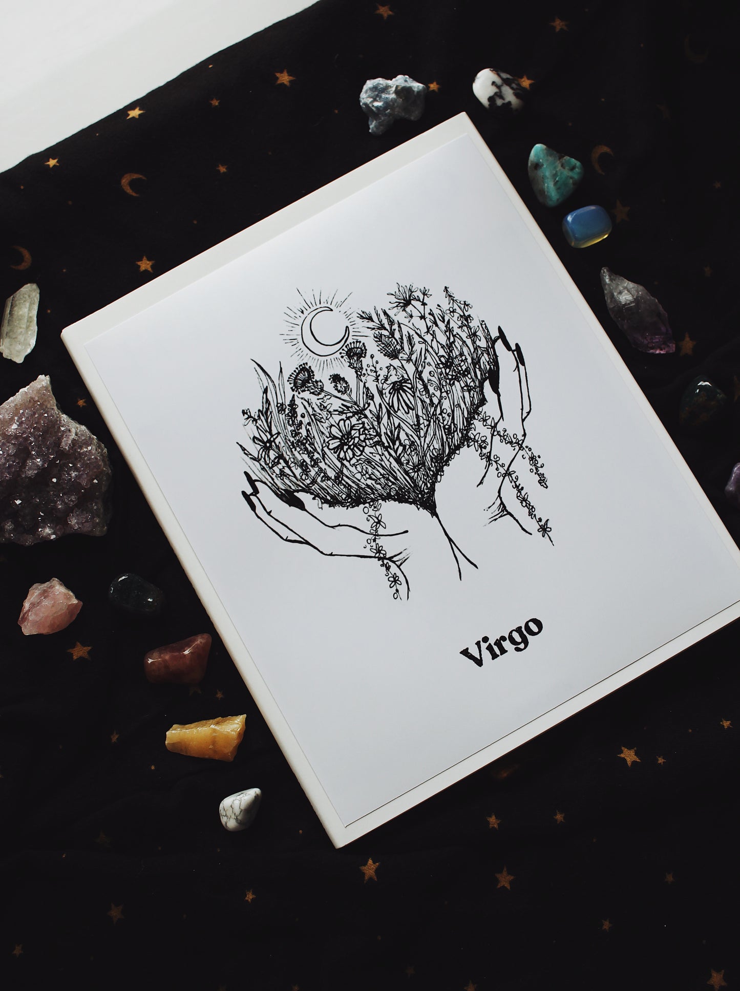 The Virgo Zodiac Print