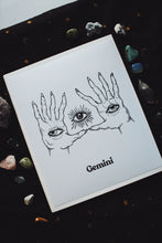Load image into Gallery viewer, The Gemini Zodiac Print
