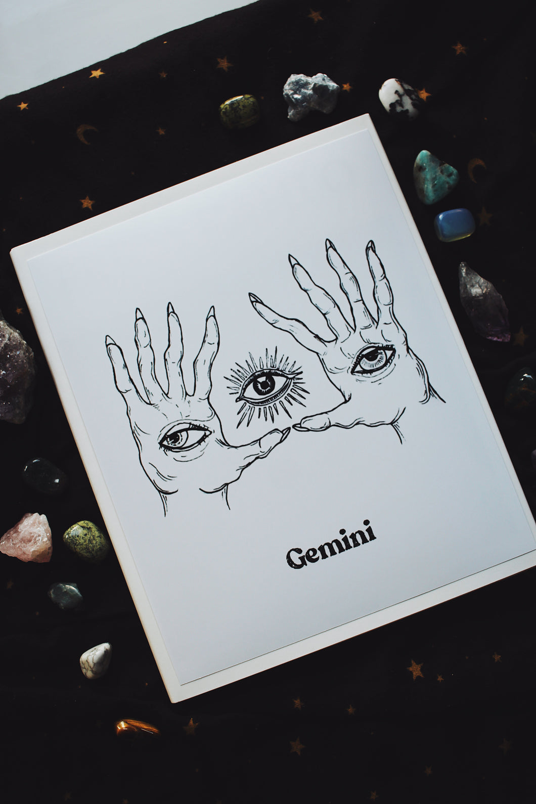 The Gemini Zodiac Print