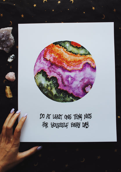 The Aliyah Moon Print