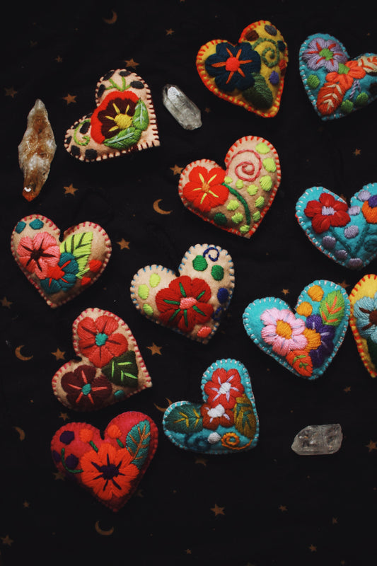 Handmade Heart Ornament