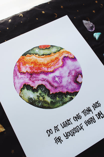 The Aliyah Moon Print