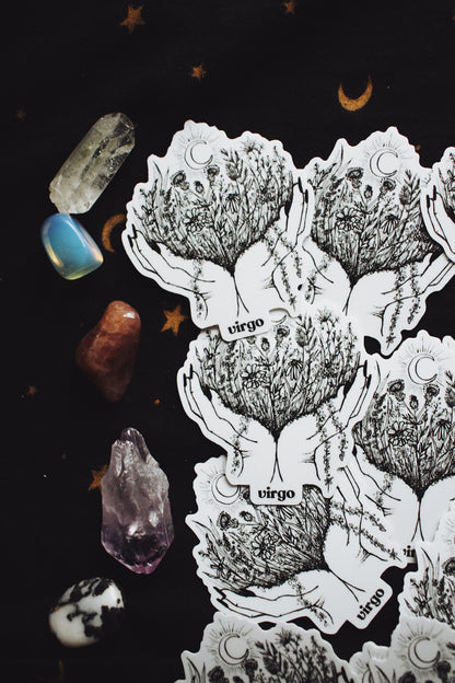 The Virgo Sticker