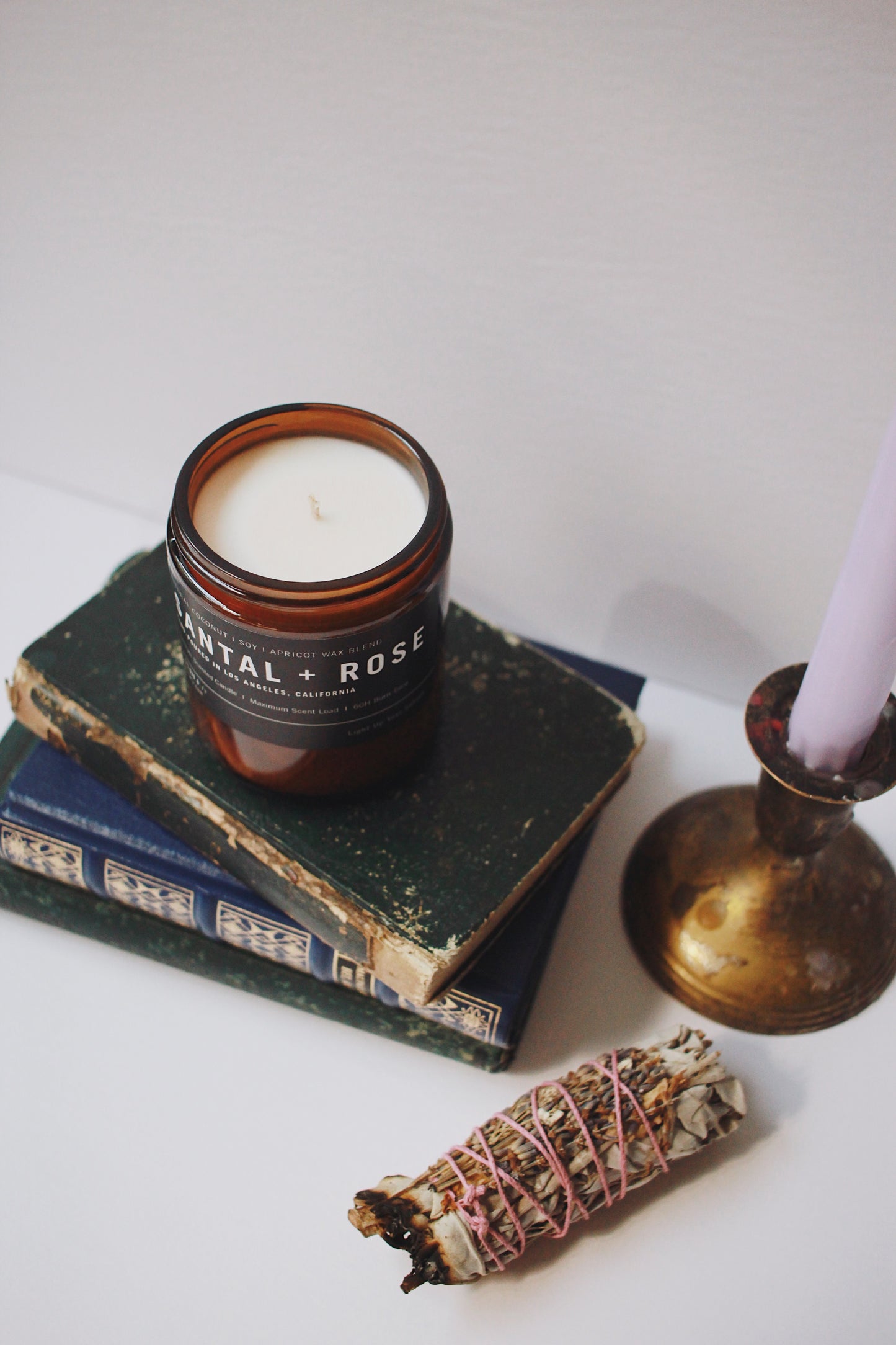 Santal + Rose Candle