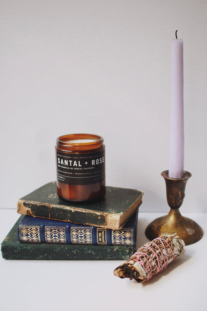 Santal + Rose Candle