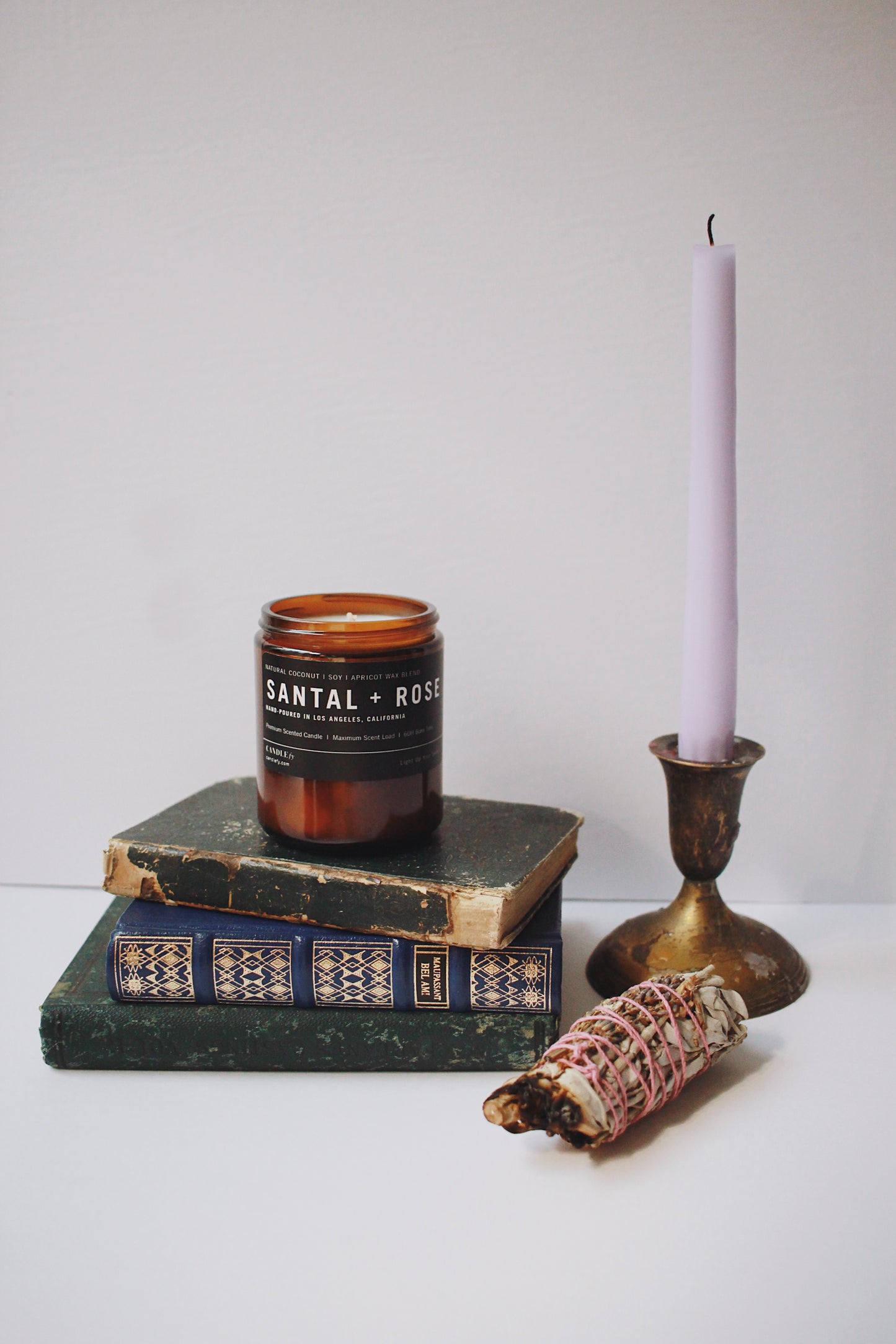 Santal + Rose Candle