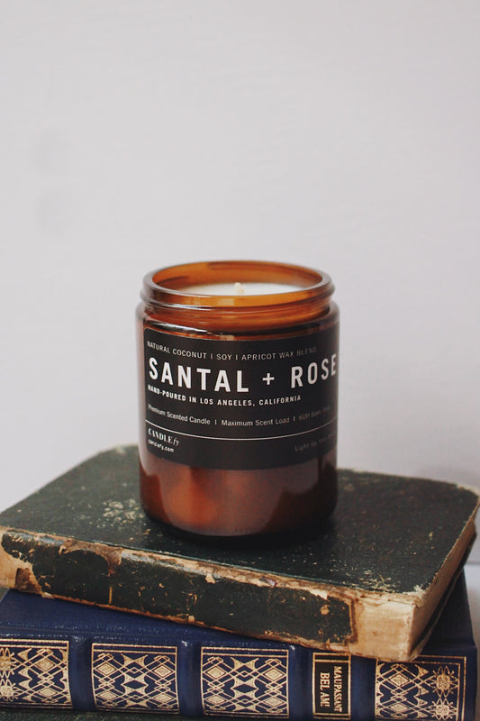 Santal + Rose Candle