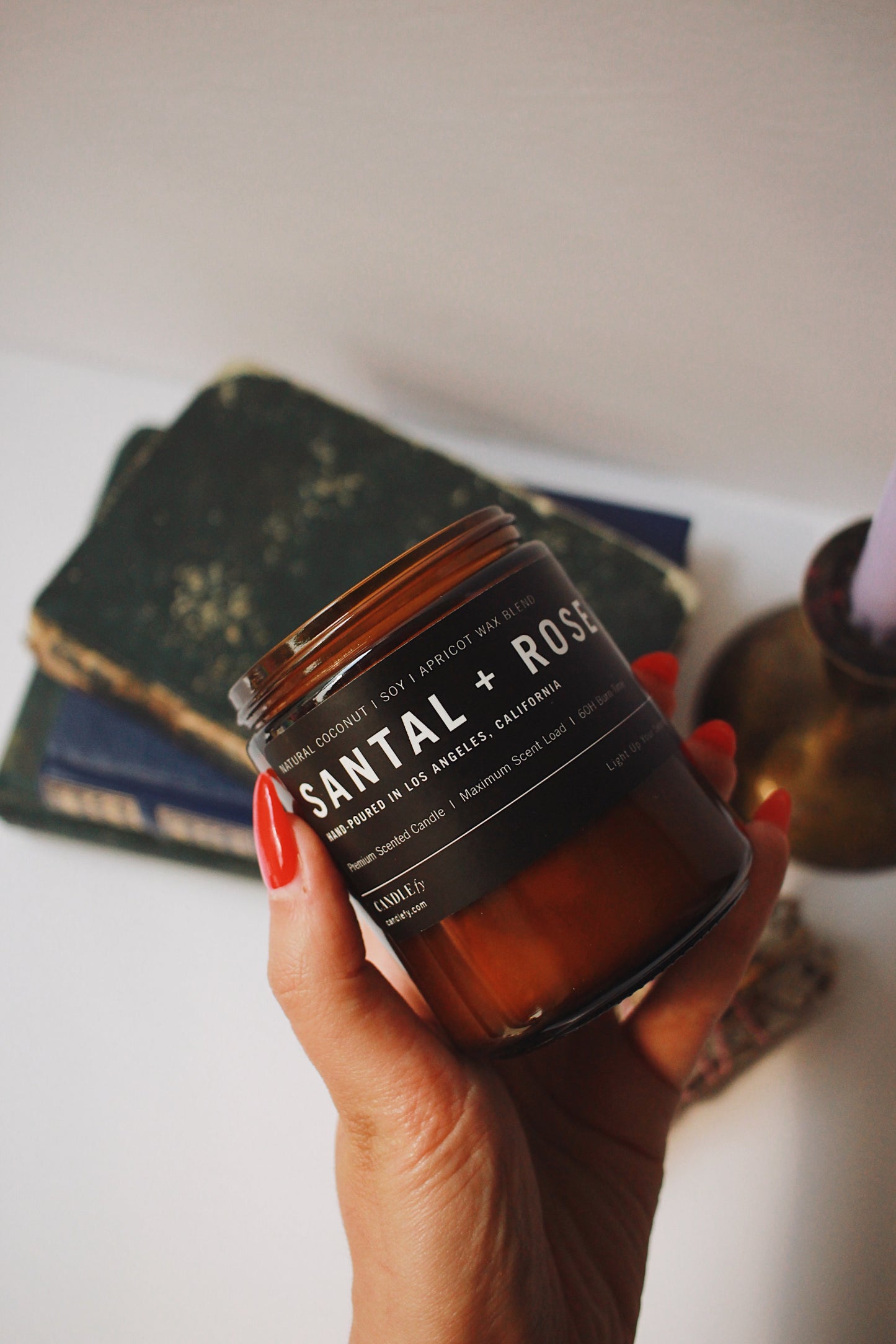 Santal + Rose Candle