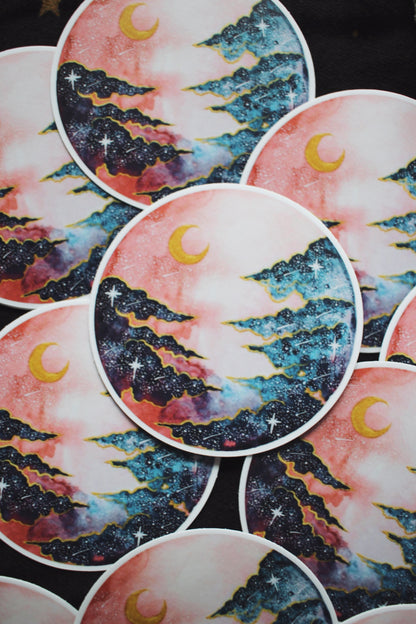 Sydney Moon Sticker