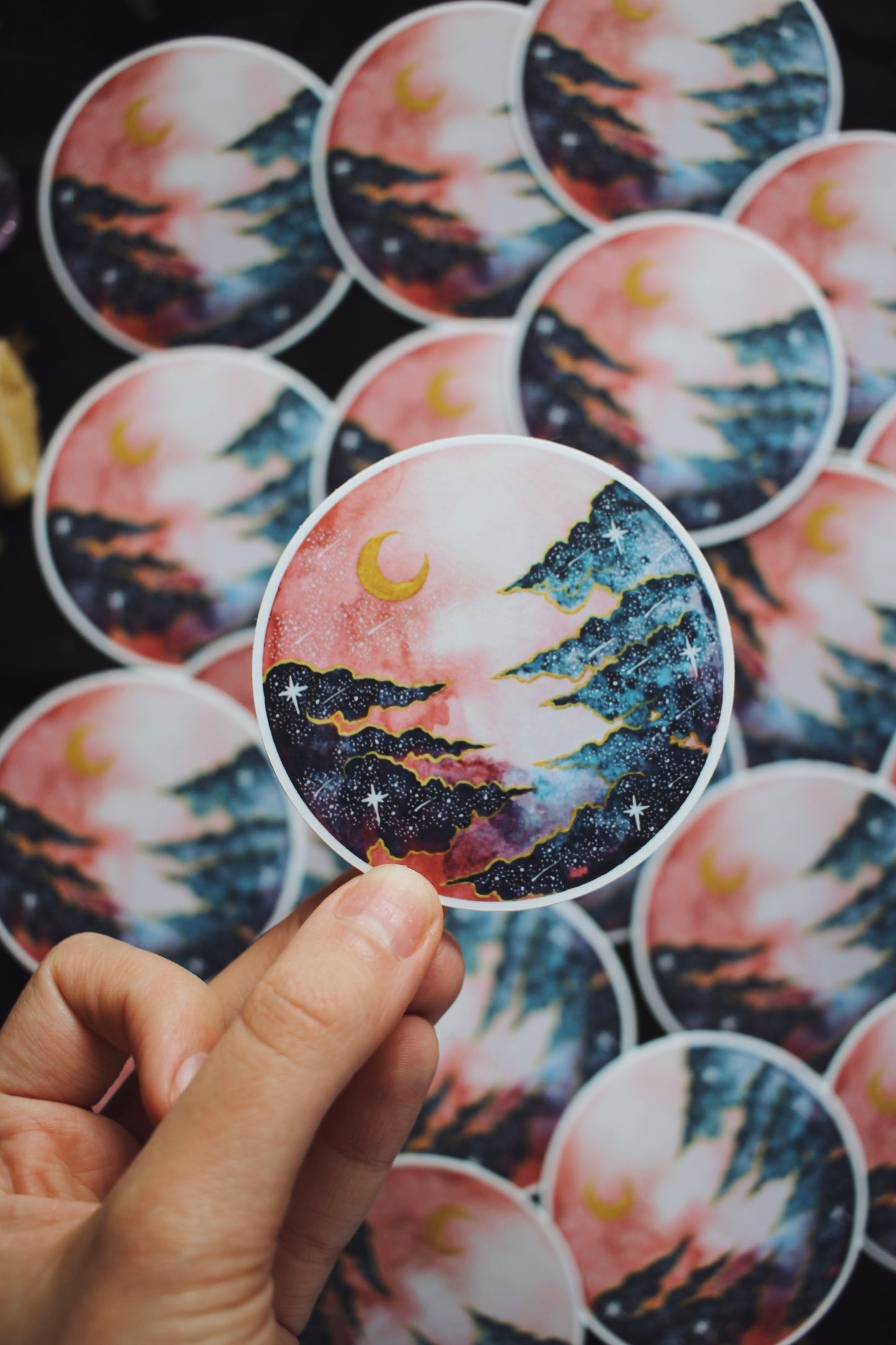 Sydney Moon Sticker