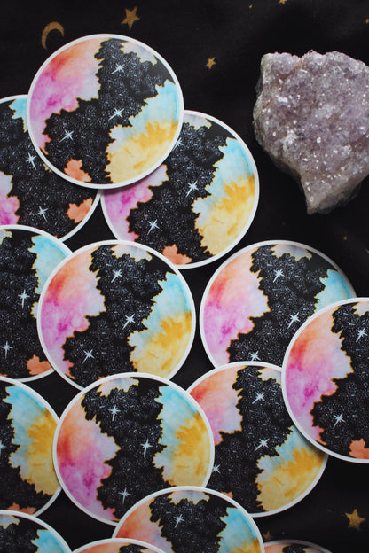 The Amelia Moon Sticker
