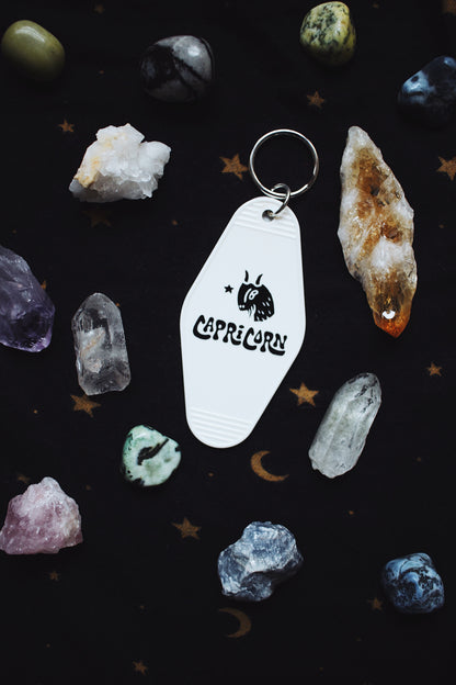 Capricorn Zodiac Sign Keychain