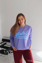 Load image into Gallery viewer, GJWHF Crewneck in Violet
