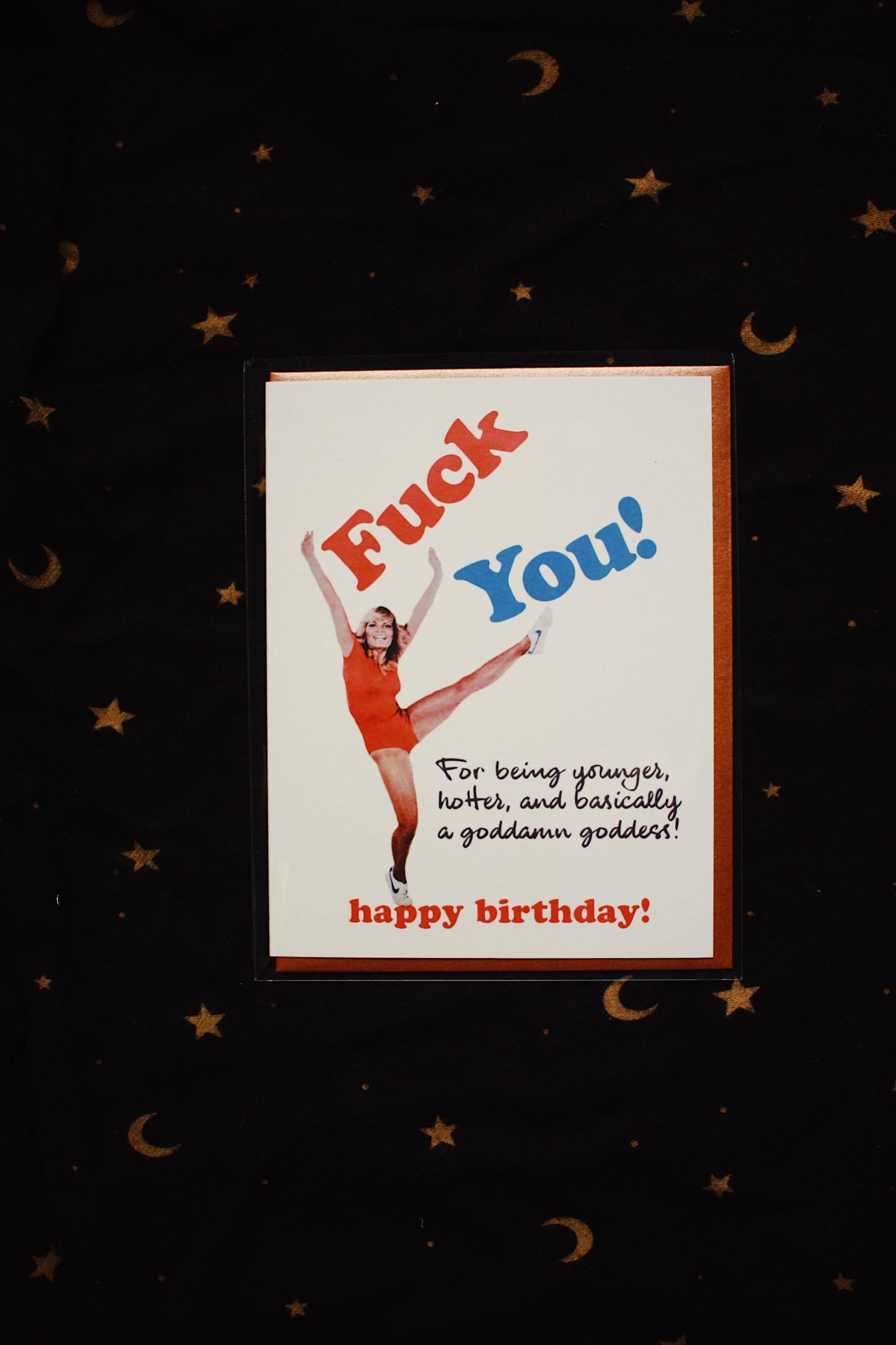 F U Greeting Card