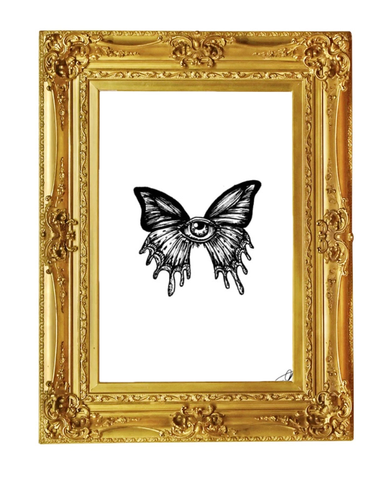 Butterfly eye ART PRINT