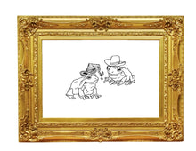 Load image into Gallery viewer, Frog Friends Art Print
